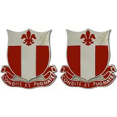 20th Engineer Battalion Unit Crest (Condite Et Pugnate)